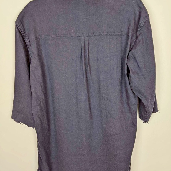 PUBLISH TUNIC - raw hem sleeves - size medium - Picture 8 of 8